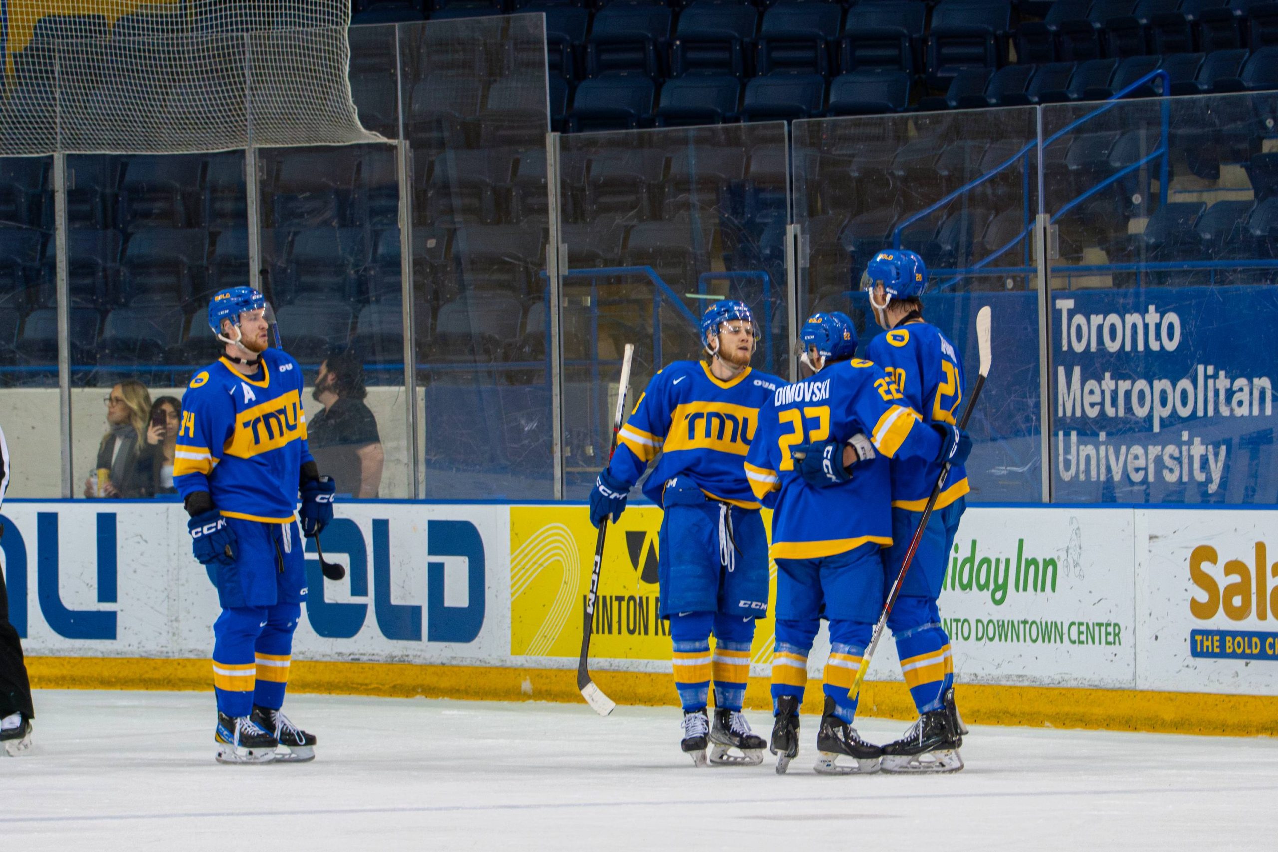 The Bold celebrating the goal
