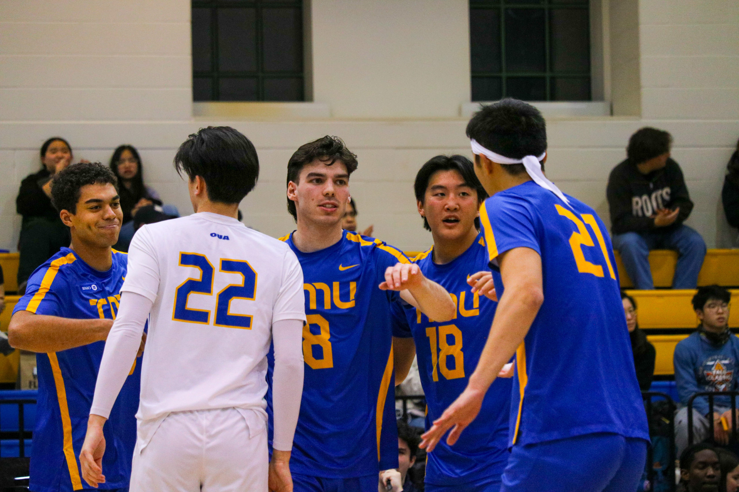 The Bold reorganizing themselves after a point
